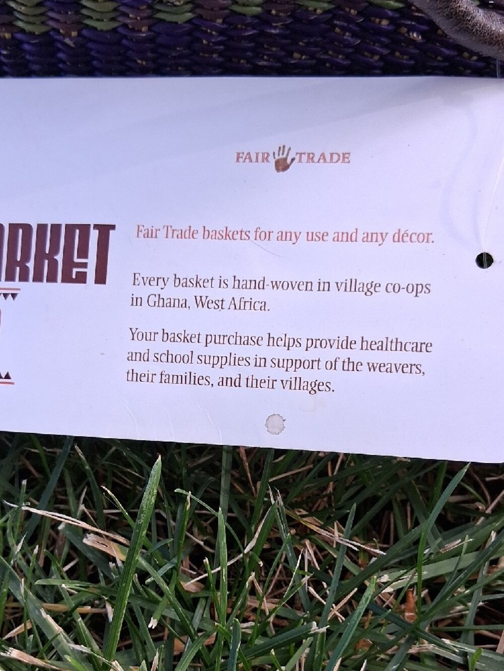 African Market Basket - Picture 2 of 8